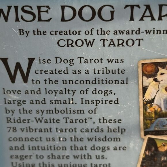 The Wise Dog Tarot Deck & Guidebook By M.J. Cullinane Factory Sealed 2020 - Picture 8 of 10